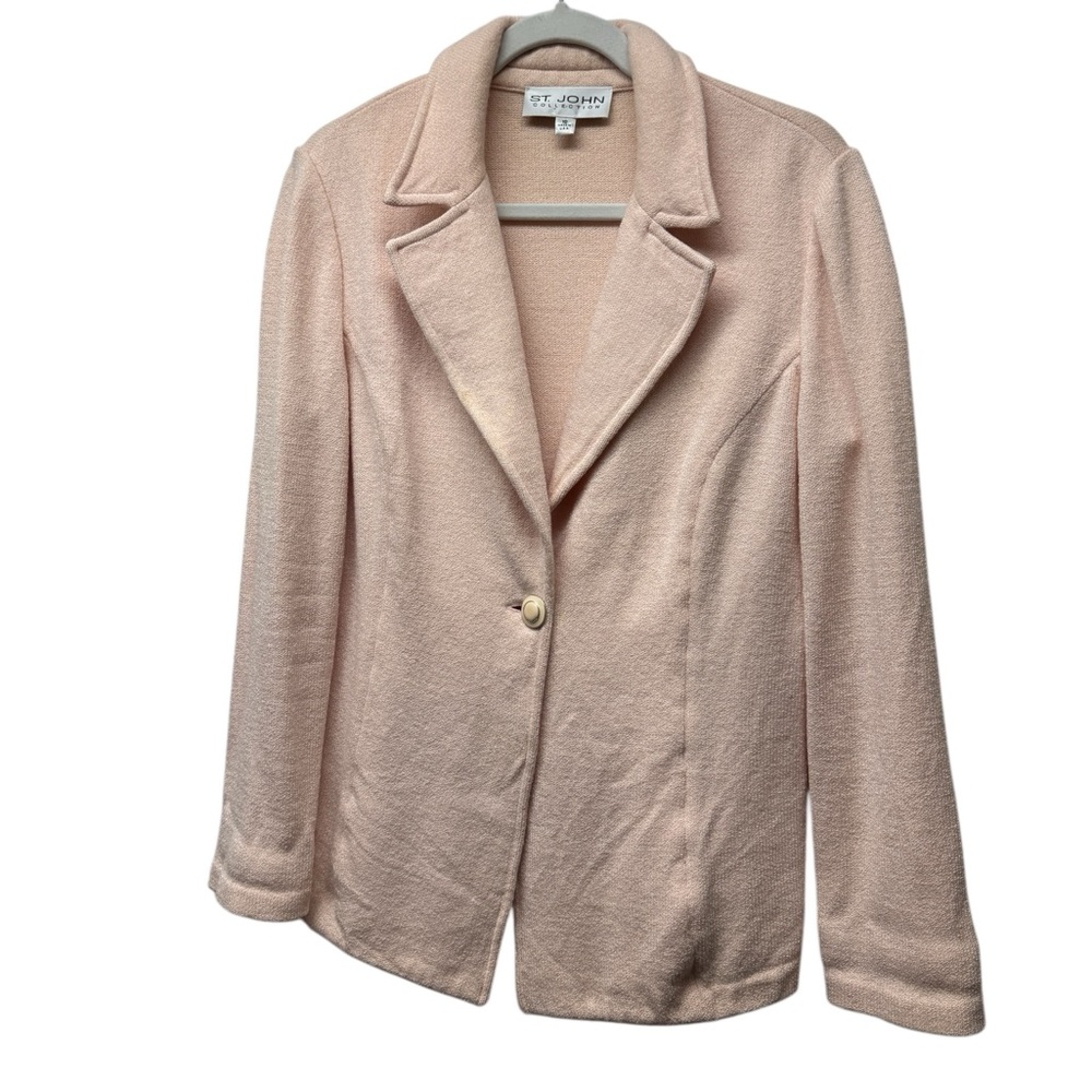 St. John Blazer in Light Pink